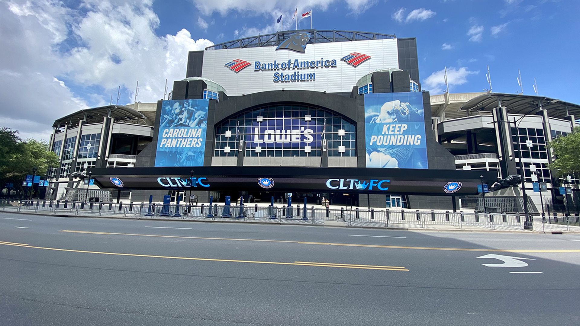 Bank of America Stadium near 3037 Beeler Lane